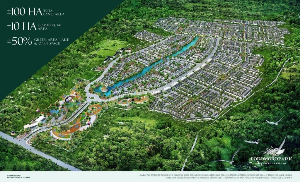 Site Plan Podomoro Park Bandung
