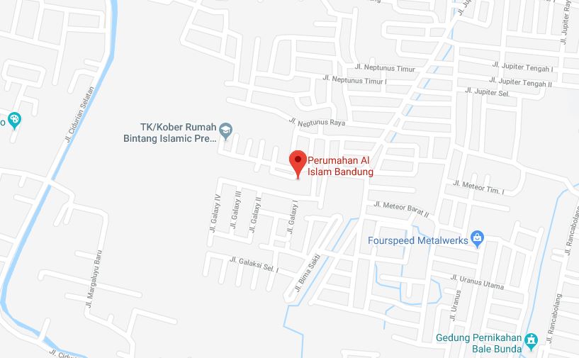 alamat lokasi perumahan al islam bandung