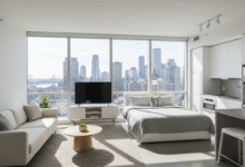 Interior apartemen modern minimalis di Jakarta