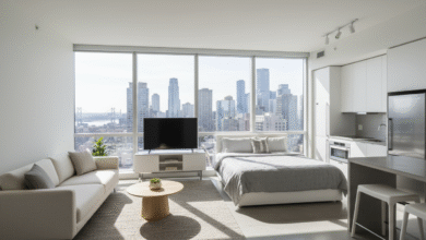 Interior apartemen modern minimalis di Jakarta