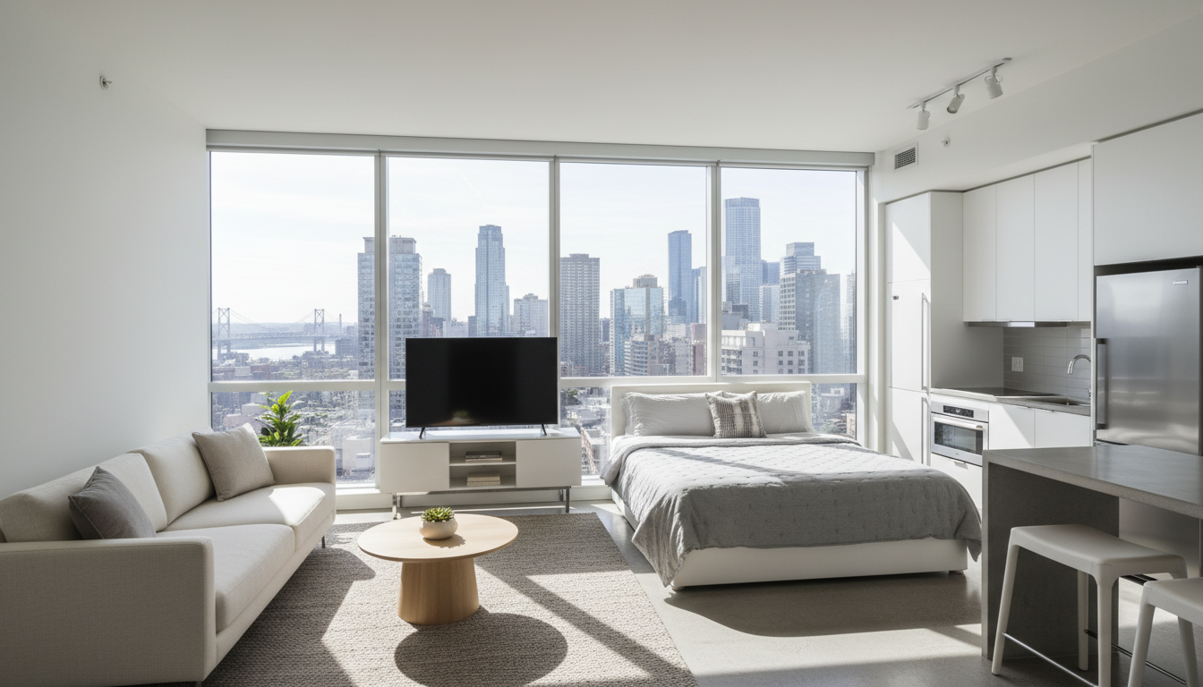 Interior apartemen modern minimalis di Jakarta