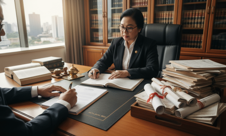 Proses pengurusan syarat BPHTB dan Akta Jual Beli rumah.