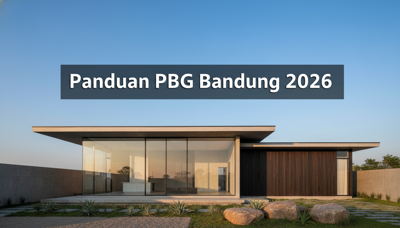 panduan pembuatan pbg bandung 2026